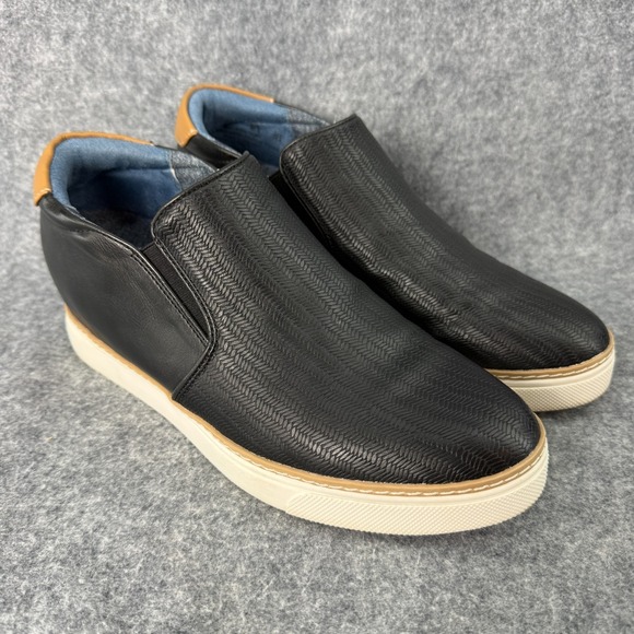 Dr. Scholl's Shoes - Dr. Scholls Slip On Hidden Wedge Platform Comfort Shoe Sneaker Black Size 9.5